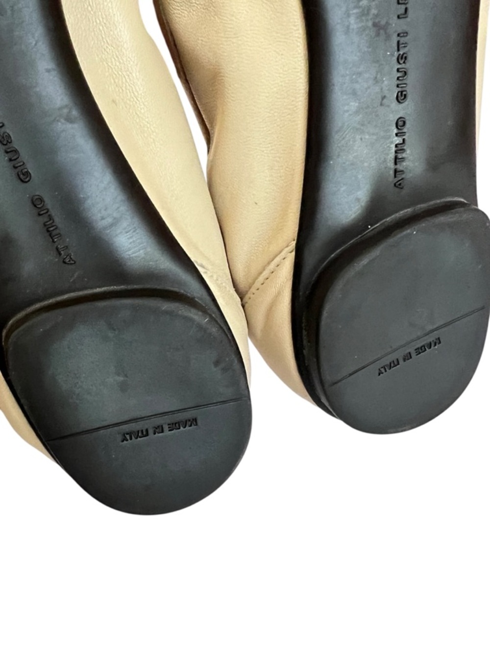 AGL Leather Cap Toe Ballet Flats Size 40 EU - Picture 8 of 9